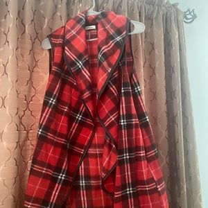 Pink lily size small vest